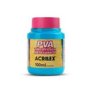 TINTA PLASTICA 100ML 503/AZUL CELESTE ACRILEX - UN