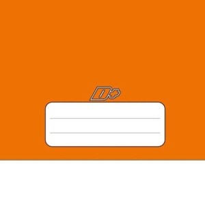 CADERNO BROCHURAO 96F CAPA DURA LARANJA TILIBRA - UN