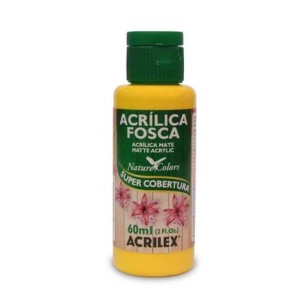 TINTA ACRILICA FOSCA 60ML 505/AMARELO OURO - UN