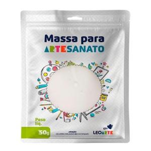 MASSA EVA  50G BRANCO LEO E LEO-UN