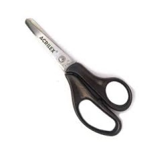 TESOURA ESCOLAR ACRILEX 22527 PRETO - UN