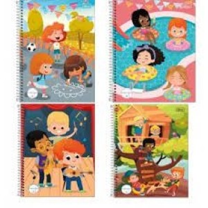 QUADRICULADO UNIVER CAPA DURA ESPIRAL 96FOLHAS 10X10 TILIBRA SAPECA 144894-UN